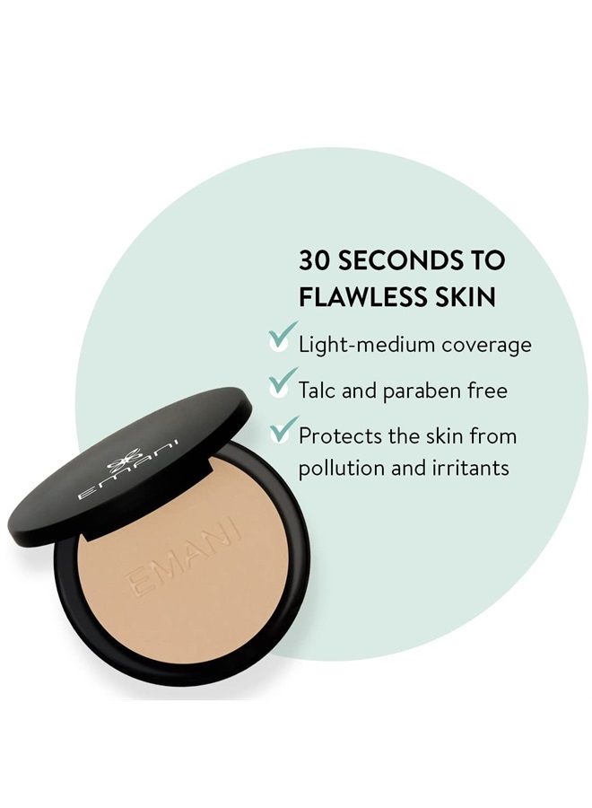 EMANI Vegan Cosmetics Flawless Matte Foundation, 289 Linen, 0.42 Ounce - Image 2