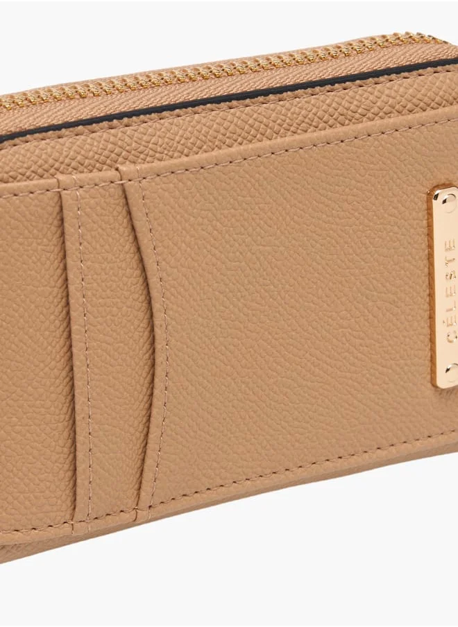 سيليست Textured Zip Around Wallet