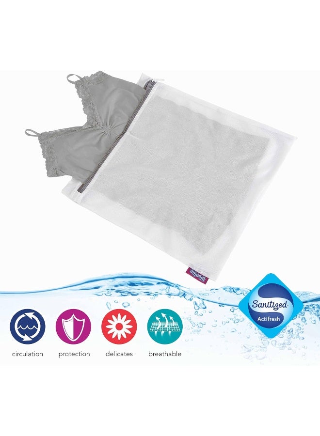 Woolite New And Improved Sanitized Treated Large Mesh Wash Bag - Image 2