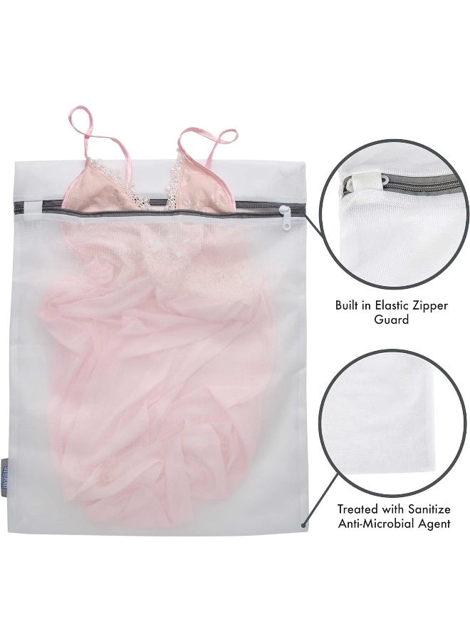 Woolite New And Improved Sanitized Treated Large Mesh Wash Bag - Image 4
