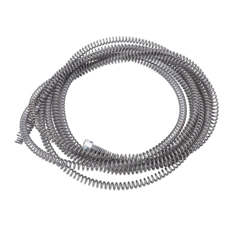 Drain Cleaner Auger Spring Cable 5m 16 4ft Kitchen Bathroom Plumbing Snake Clog Remover - Image 5