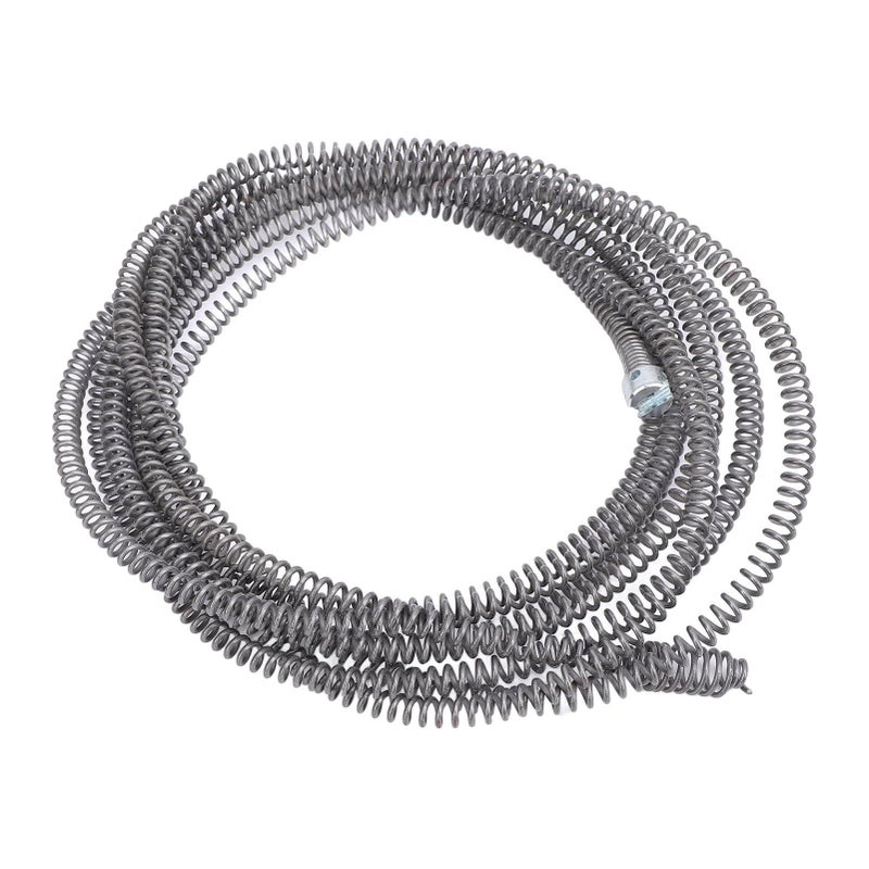 Drain Cleaner Auger Spring Cable 5m 16 4ft Kitchen Bathroom Plumbing Snake Clog Remover - Image 2