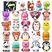 Cybemaga 24 Pcs Foam Squeeze Toys for Kids Toddlers Portable Soft Slow PU Animal Squishy Toys for Birthday Goodie Bag Stuffers Perfect Prize Gift for Birthday Christmas Party - Image 2