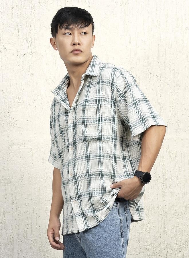 هوبرهولمي قميص رجالي متعدد الألوان، قماش خفيف - Image 1