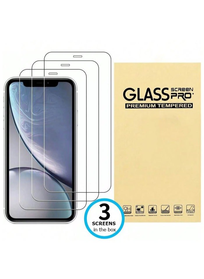 Glass Pro iPhone 15 pro max 3 Pcs Clear Screen Protector - Image 1