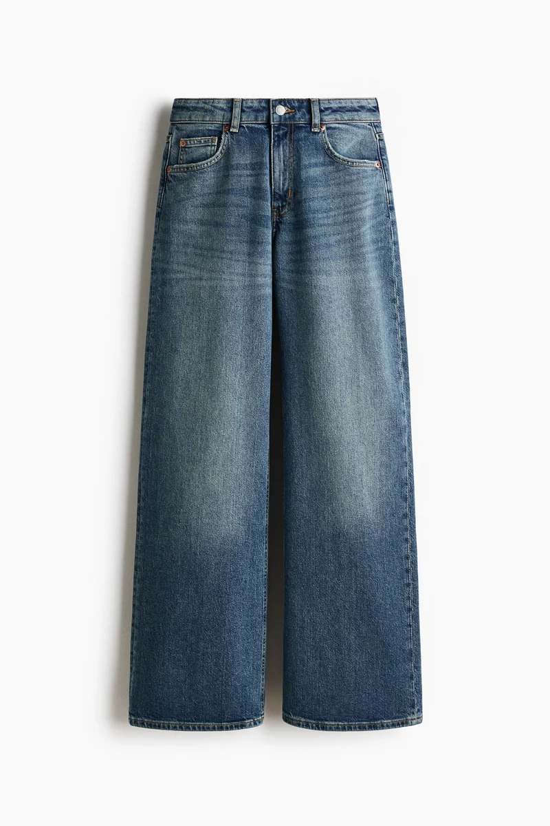 Wide High Jeans