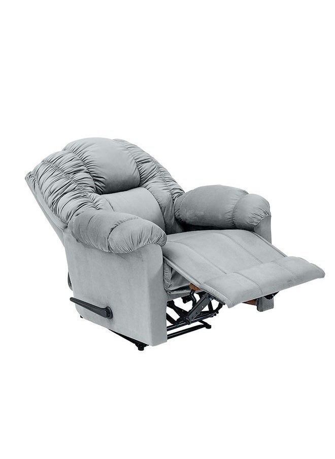 Stanford | Velvet Recliner Chair 90×80×105 cm - Grey - pzsku/Z4CBC09BC864E21238363Z/45/_/1729001250/82cc75cd-8c4a-4b95-a3b6-5ea7b5e5060c