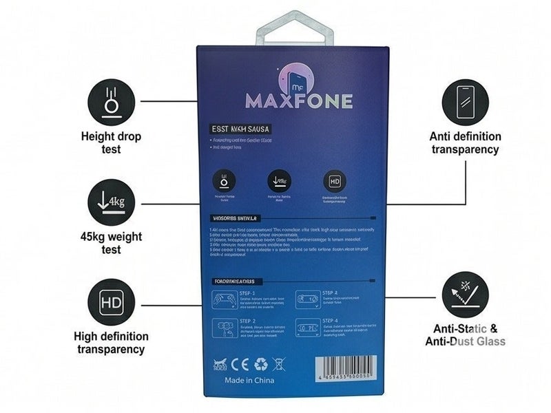 MAXFONE [3-Pack] iPhone 17 Pro Privacy Anti-Spy Tempered Glass | Full Coverage Super Glass | 9H Hardness | Oleophobic Coating | Privacy Screen Guard | Super Value Pack - Image 5