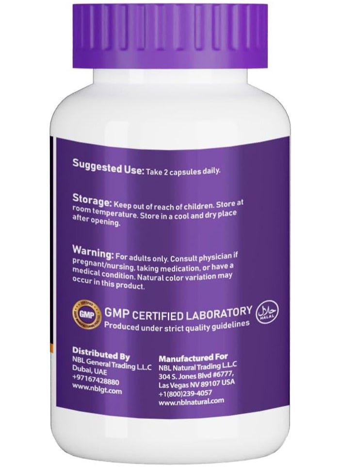 NBL Natural - NBL Natural Organic Spirulina 1000mg  120 Tablets - Image 1