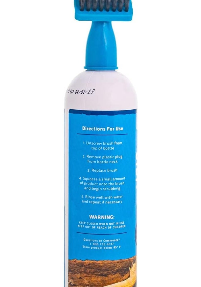 Fluker's Super Scrub Brush with Organic Reptile Habitat Cleaner - 16 oz - Image 2