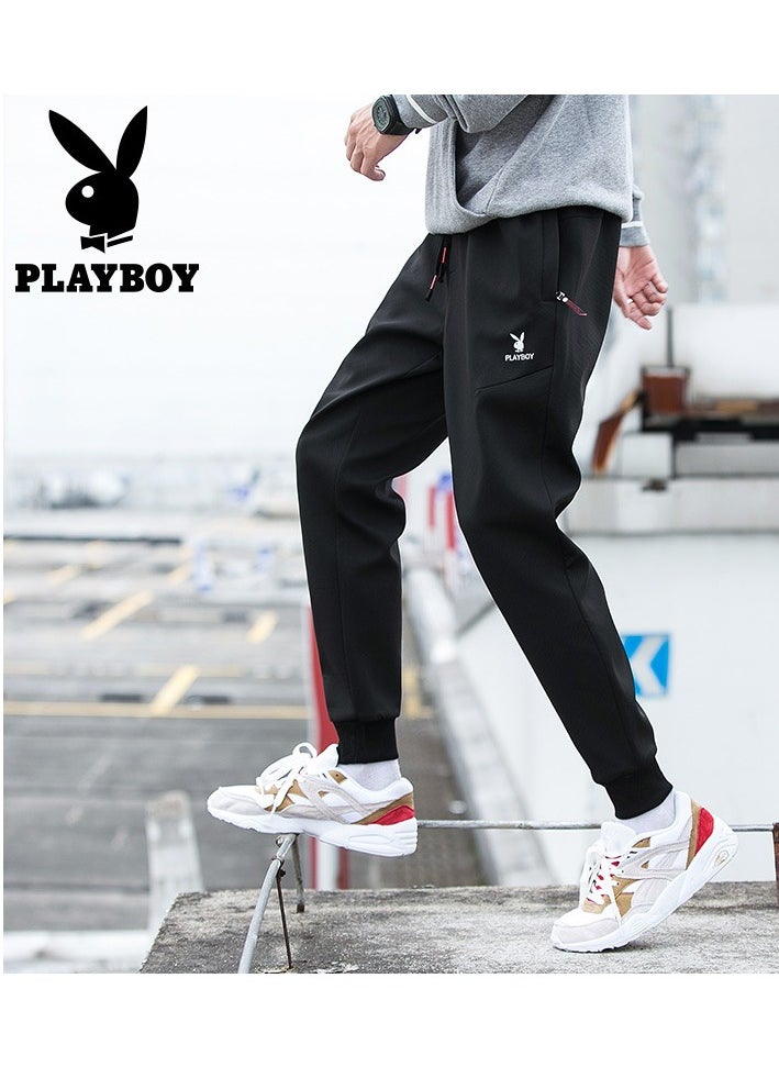 PLAYBOY Men's Slim Fit Minimalist Small Feet Casual Harlan Pants  - Image 2