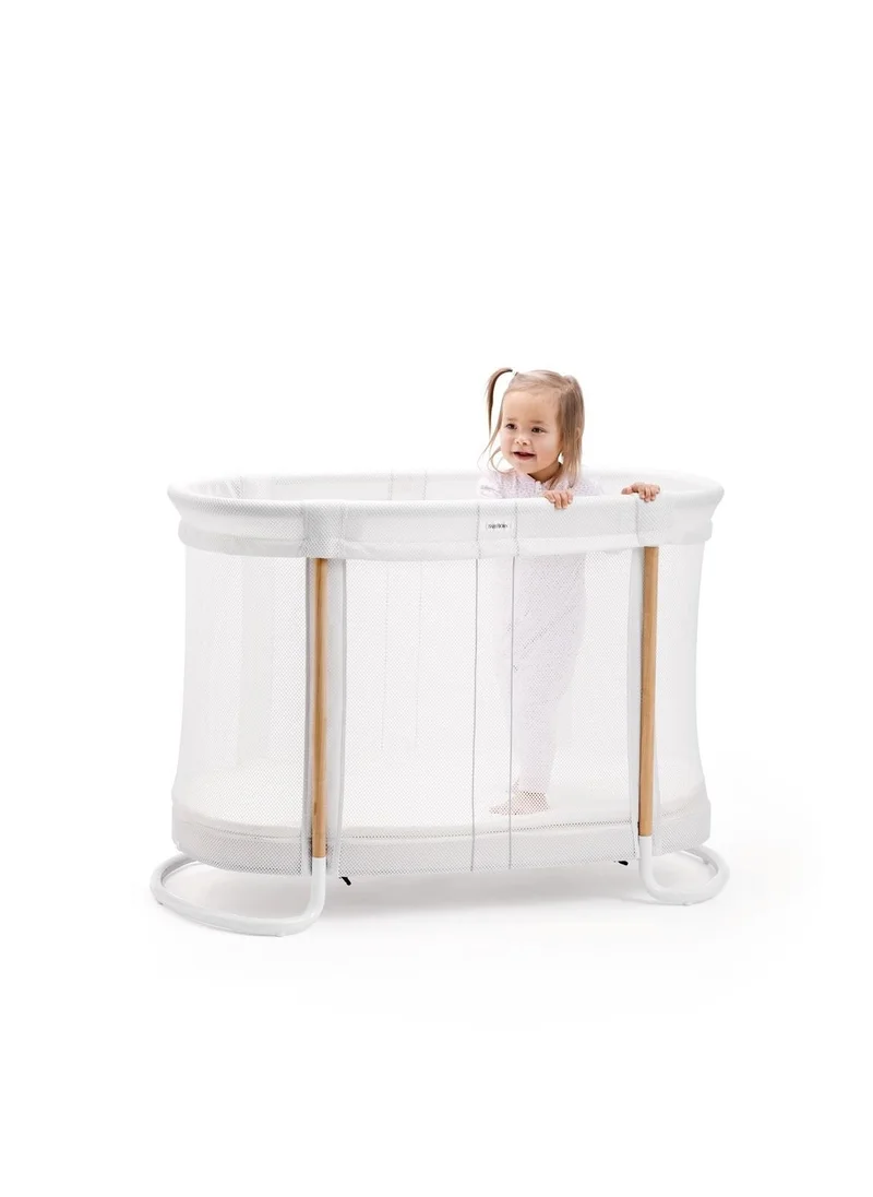 بيبي جورن Baby Crib White