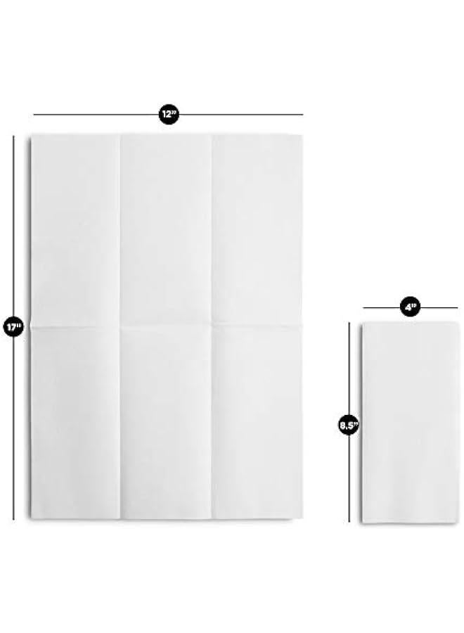 100-Pack  Disposable Linen-Feel Guest Towels - Disposable Cloth-Like Hand Towels - Soft and Absorbent Paper Napkin for Kitchen, Bathroom, Party, Wedding, Or Event - Image 5