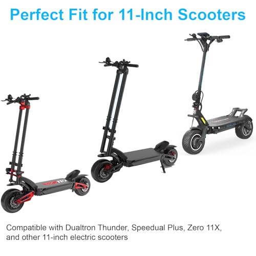 MIMIRACLE 906565 Replacement Inner Tubes Compatible with Dualtron Thunder Speedual Plus Zero 11X 11Inch Electric Scooter Tubes with 90Degree Bent Valve Stem Fits 1109065 1105065 - Image 3