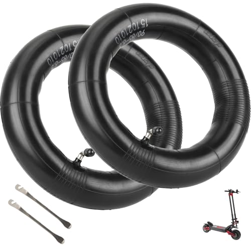 MIMIRACLE 906565 Replacement Inner Tubes Compatible with Dualtron Thunder Speedual Plus Zero 11X 11Inch Electric Scooter Tubes with 90Degree Bent Valve Stem Fits 1109065 1105065 - Image 1