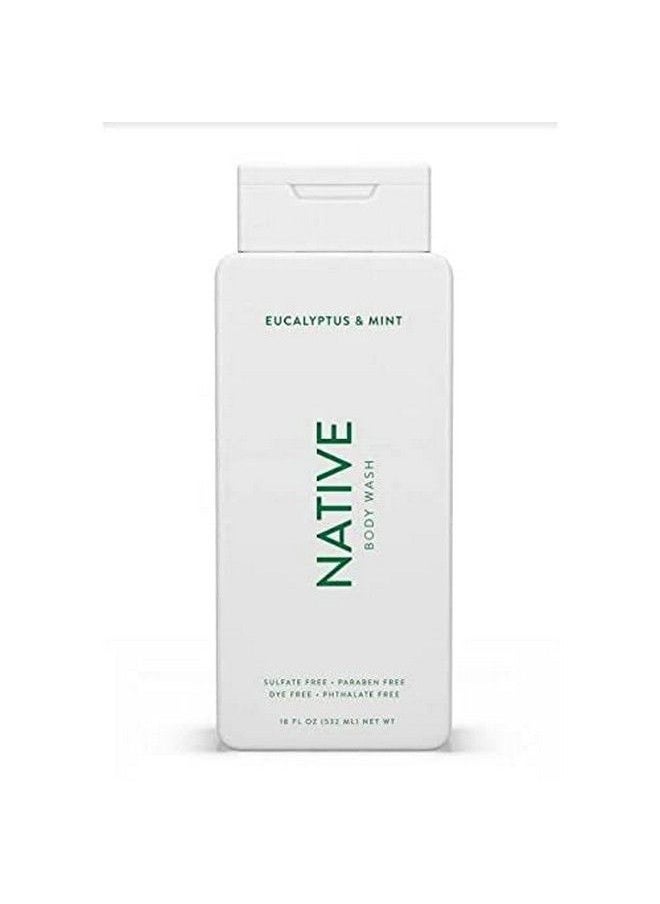 native Body Wash Eucalyptus & Mint 115 Oz (340Ml)  - Image 1