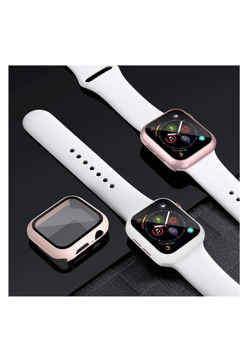 3 PCS Hard Case for Apple Watch 40mm iWatch SE Series 6 5 4 with Screen Protector - Image 4
