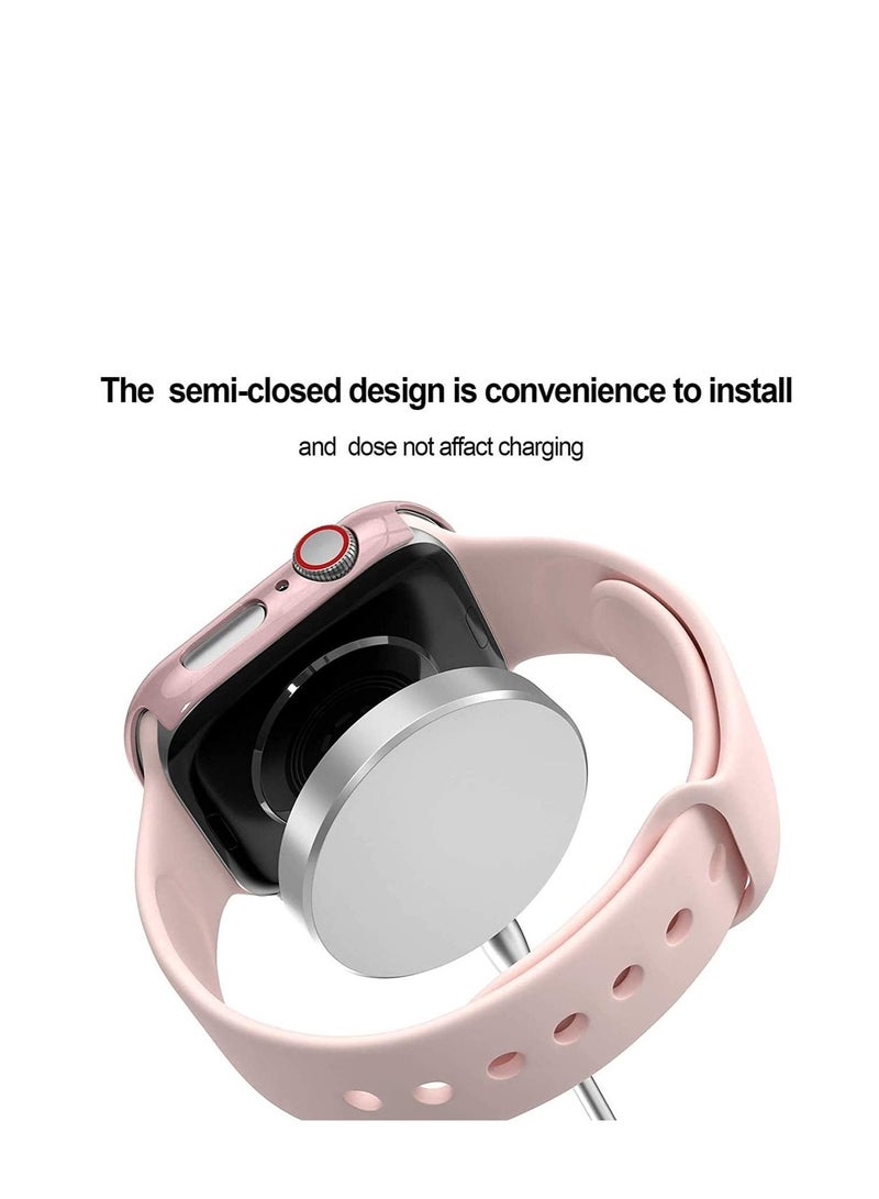 3 PCS Hard Case for Apple Watch 40mm iWatch SE Series 6 5 4 with Screen Protector - Image 5