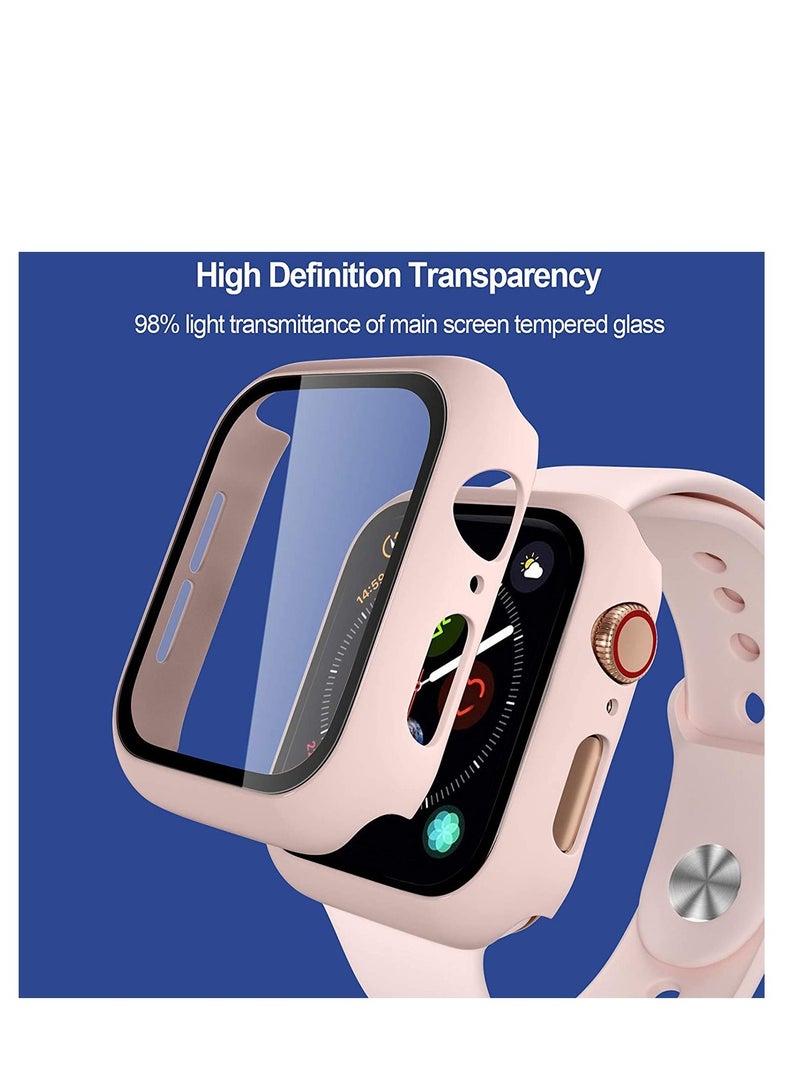 3 PCS Hard Case for Apple Watch 40mm iWatch SE Series 6 5 4 with Screen Protector - Image 2