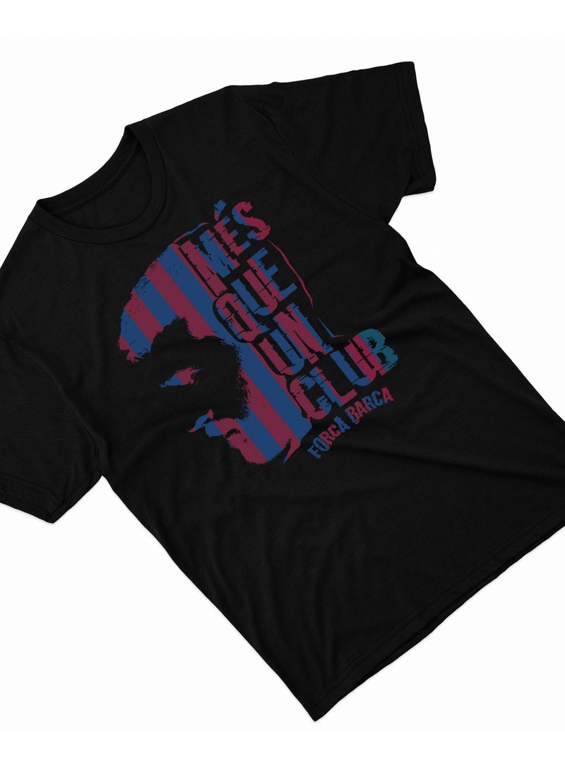 Fashion World Cotton T-shirt Printed with High-quality Messi