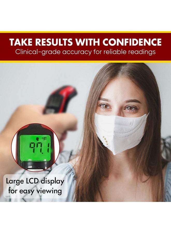 Advocate Non Contact Touchless Speaking Thermometer for Adults, Kids & Babies - Digital Infrared Thermometer - Clinical Results-Speaks English and Spanish - Image 2