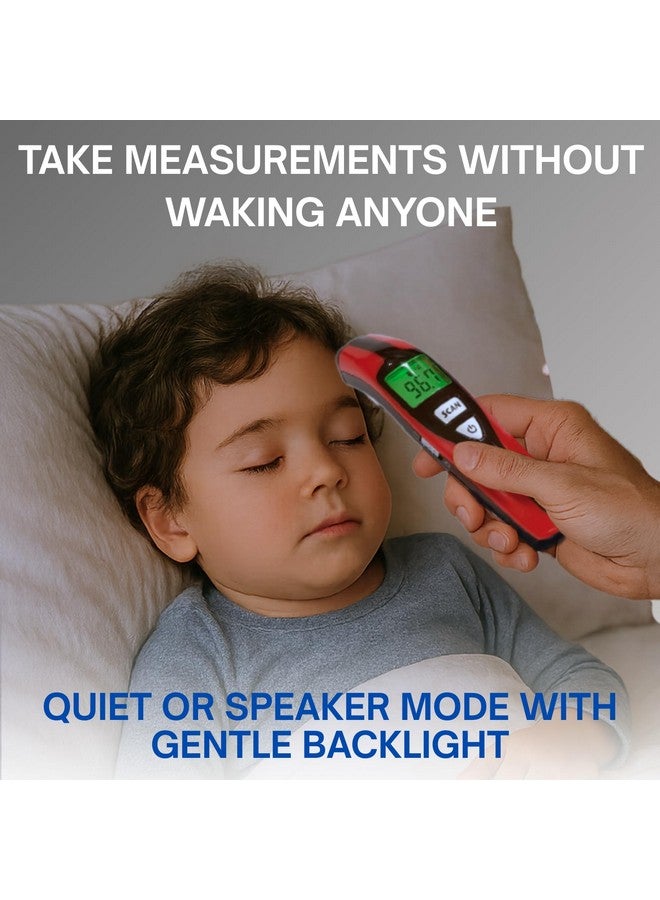 Advocate Non Contact Touchless Speaking Thermometer for Adults, Kids & Babies - Digital Infrared Thermometer - Clinical Results-Speaks English and Spanish - Image 4