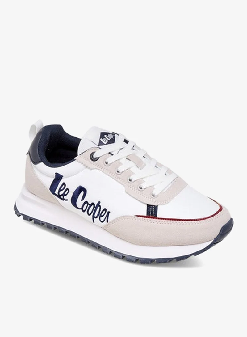 Lee Cooper Women's Logo Detail Lace-Up Sneakers