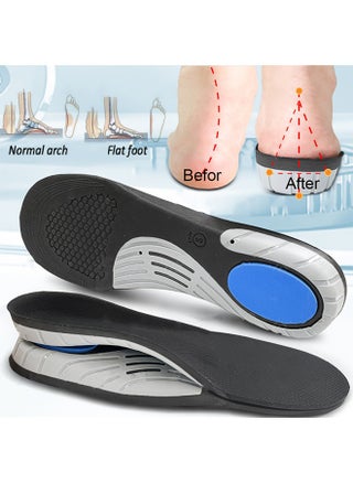 New Arch Sports Insoles, Shock-Absorbing and Sweat-Absorbing Arch Support Insoles, Basketball Running Corrective Insoles 1Pair - pzsku/Z4CBC8F2E2EB5C4EB5F12Z/45/_/1711002495/635e3d2e-d8a5-4e50-977f-292b012dd0fb