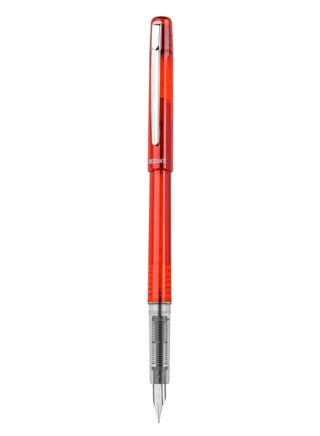 PLATINUM, Fountain Pen - PREFOUNTE Vermillion Orange. - Image 3