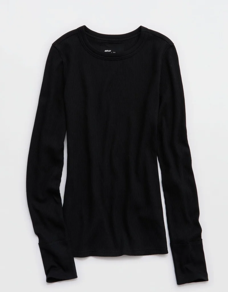 Aerie  Aerie Essential Layering T-Shirt for Women | Best Price UAE