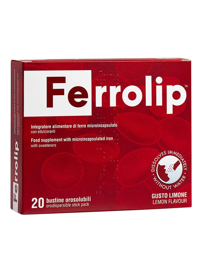 U.G.A Nutraceuticals FERROLIP LEMON STICK 20S  - Image 2