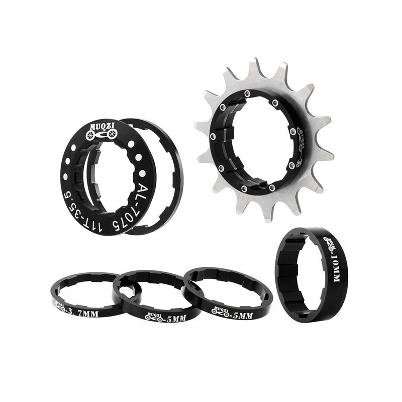 Bibike Single Speed Conversion Kit 13T/14T/15T/16T/17T/18T/20T/22T Single Speed Cassette & Spacers - Image 1