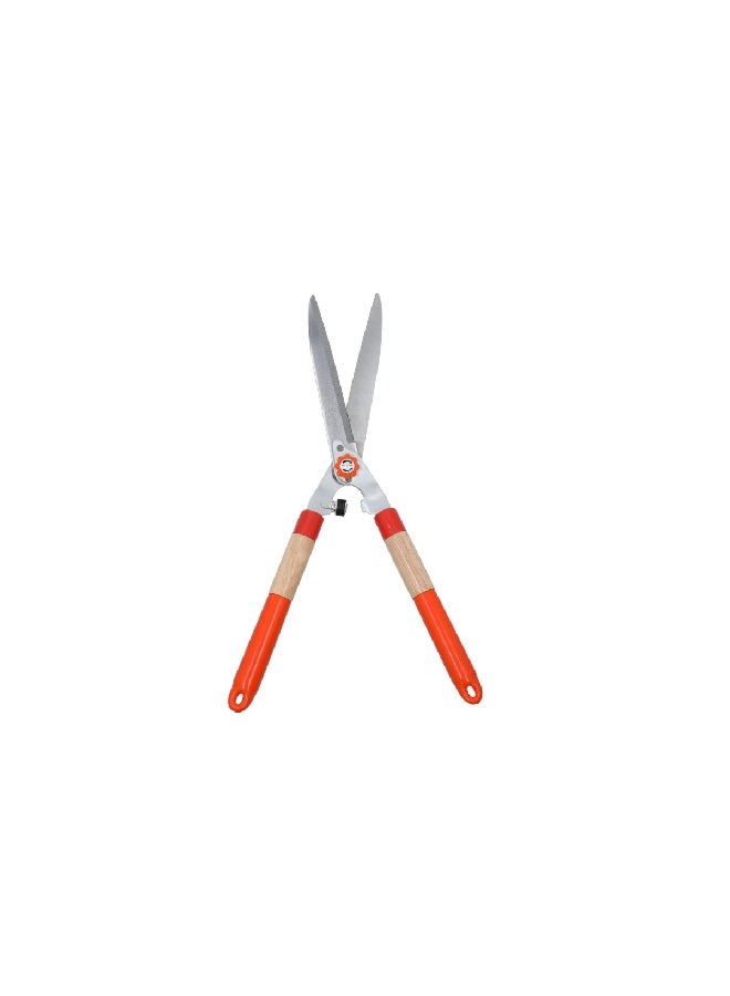 Sharp Blade Ergonomic Secure Grip Handles Metal Hedge Shear Multicolor 58.4 x 21.4 x 6.8 cm T21-156-750G