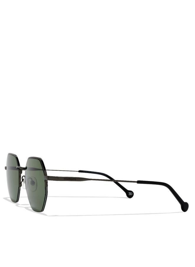 30 سندايز نظارات شمسية أزورو هندسية نصف إطار - Image 3