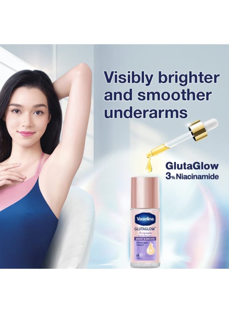Vaseline GlutaGlow Bright & Smooth Deodorant Ampoule Serum 2pcs - Image 2
