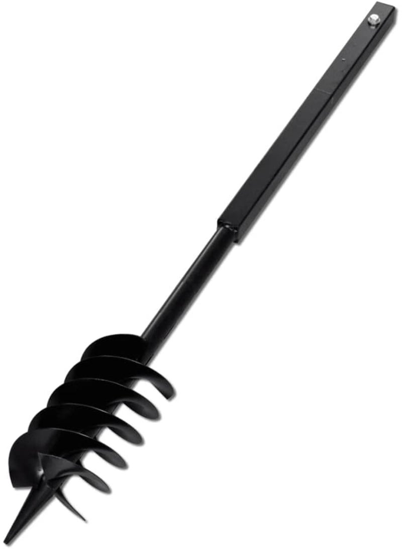 GGOOT Hardware,Tools,Drills,Augers,Ground Drill with Handle 120 mm with Extension Tube 9 m Steel - Image 4