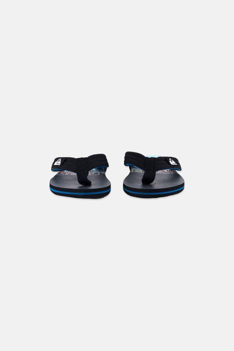 QUIKSILVER Kids Boy Molokai Layback II Slippers, Turqouise - Image 4
