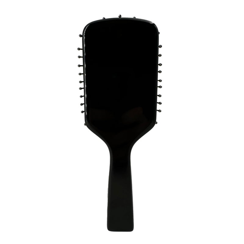 Phillips Brush Luxe Square Paddle Purse Sized Hair Brush, Sleek Black Color with Gold Accents â€“ 7 inch Detangler Paddle Brush from the Luxe Series by Phillips Brush - Image 2