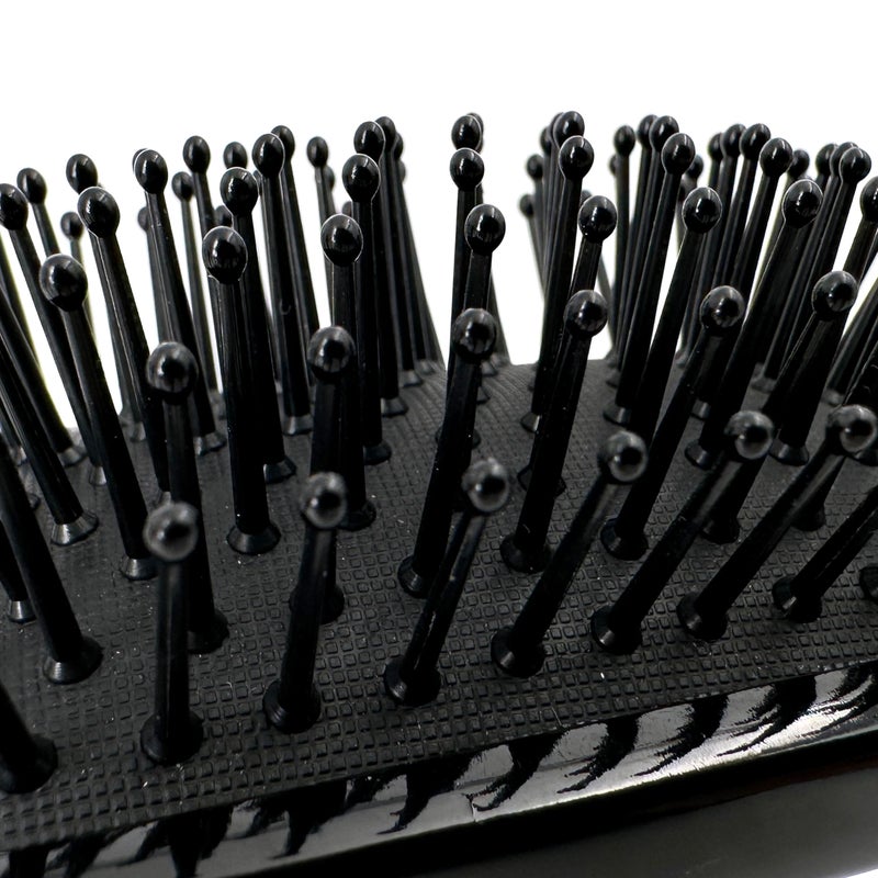 Phillips Brush Luxe Square Paddle Purse Sized Hair Brush, Sleek Black Color with Gold Accents â€“ 7 inch Detangler Paddle Brush from the Luxe Series by Phillips Brush - Image 5