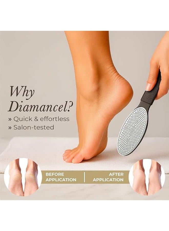 Diamancel Luxury Diamond Foot Buffer 11 Medium Grit Rasp For Average Calluses, Rough Skin & Regular Maintenance, 1 Count (Pack of 1) - Image 3
