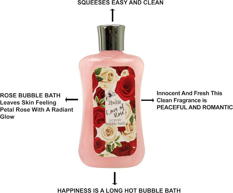 Lovestee مجموعة هدايا سبا فاخرة LOVESTEE حب الورد - Image 3