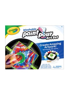 Crayola Washable Paint Pour Art Set (20+ Pieces) - pzsku/Z4CBD76A21079956A583CZ/45/_/1730045394/06a4c464-29fd-4730-88d9-d37a6d27f534