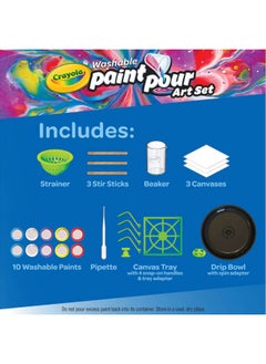 Crayola Washable Paint Pour Art Set (20+ Pieces) - pzsku/Z4CBD76A21079956A583CZ/45/_/1730104200/db4d6b2e-891f-4eff-a301-e405ea62402a