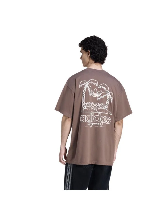 adidas Originals OUTLINE PALM T LIFESTYLE GRAPHIC TEE