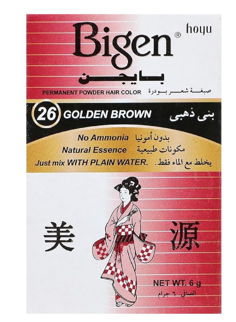 bigen golden brown hair color -26