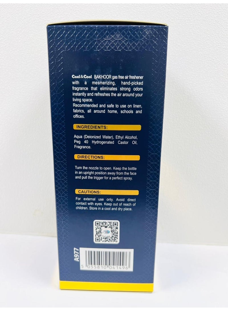 Cool & Cool Arabian Luxury Bakhoor Air Freshener Spray Long-Lasting Fragrance - Image 4