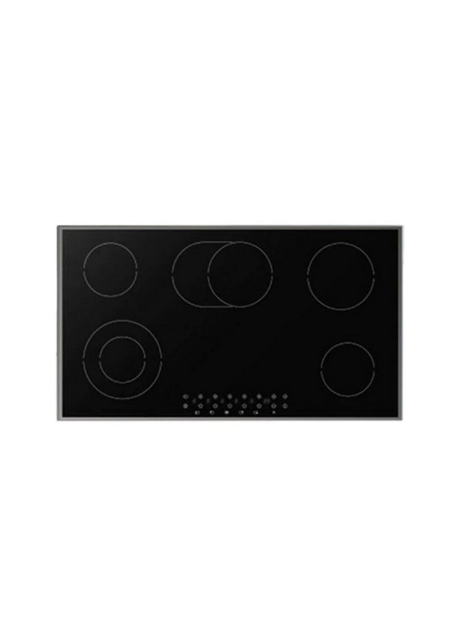 Kitchen Line Built-in Electric Hob, 90 cm, 5 Burners, VTN05N - Black - Image 1