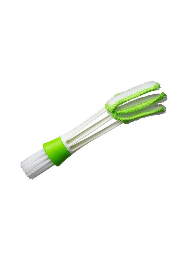 WAGAN Ergonomic Durable Car Ventilation Cleaning Brush White and Green 3 x 16.5 x 4 cm 2139