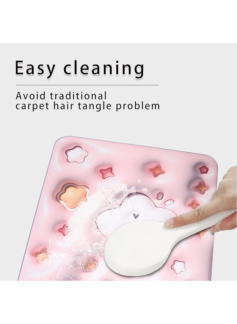 LIMOS Bathroom Rug Mat 3D Visual Non Slip Absorbent Bath Mat Easy to Clean Quick Drying Bathroom Kitchen or Doorway - Image 3