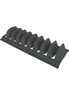 Devigo 8 Compartment Plate Rack 8 Compartment Plate Organizer 